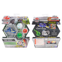 Original Takara Tomy Bakuganes Starter Pack 3-Pack, Trox Ultra, Armoured Alliance Collectible Action Figures