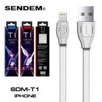 ??HOT!!ลดราคา?? Sendem T1i Cable for iPhone ##ที่ชาร์จ แท็บเล็ต ไร้สาย เสียง หูฟัง เคส Airpodss ลำโพง Wireless Bluetooth โทรศัพท์ USB ปลั๊ก เมาท์ HDMI สายคอมพิวเตอร์