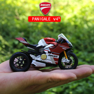 Maisto 1:18 Ducati Panigale V4S Corse 1199รถจักรยานยนต์รุ่นของเล่นรถคอลเลกชัน Shork-Absorber Off Road Autocycle ของเล่นรถ