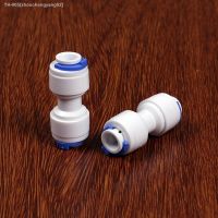 ✜ Fit 1/4 6.35mm OD Tube Straight Food Grade POM Quick Fitting Connector For Aquarium RO Water Filter Reverse Osmosis System