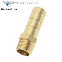 ♀❂ Brass Pipe Fitting 4mm-12mm Hose Barb Tail M10 M12 M14 M16 M20 Metric Male Thread Connector Joint Copper Coupler Adapter