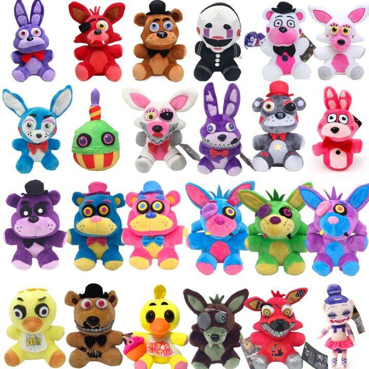 25cm FNAF Plush Toys Doll Game Five Nights at Freddy's Chica