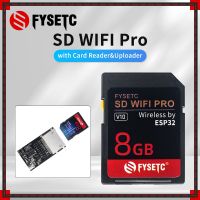 Fysetc Sd Wifi Pro พร้อมโมดูลเครื่องอ่านบัตรรันไร้สายด้วยชิป Esp32ตัวอ่านเว็บเซิร์ฟเวอร์อัปเกรดการอัปโหลดชิ้นส่วนเครื่องพิมพ์3d