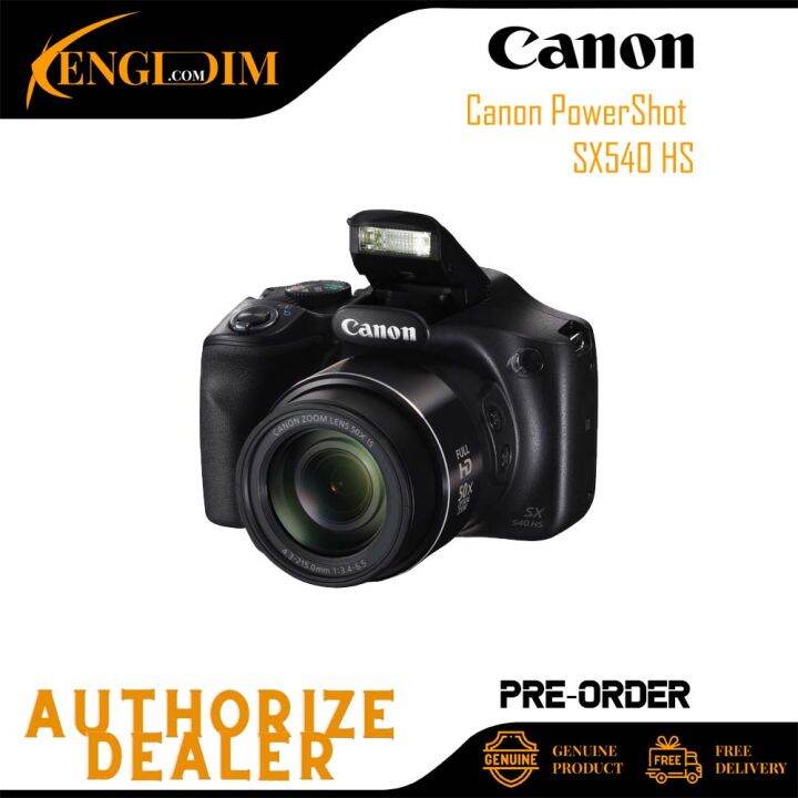 (PRE ORDER) Canon PowerShot SX540 HS Digital Camera (Canon Malaysia 1