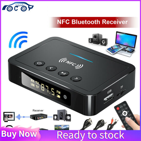 Bộ thu nfc máy phát không dây bộ chuyển đổi 5.0 tương thích bluetooth cho - ảnh sản phẩm 1