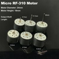 Micro  Small 310 Motor  DC 3V 6V 9V D/V5.9 Micro Mini 24mm Round Spindle Electric Motor RF-310T-11400 Motor 2mm Diameter Shaft Electric Motors