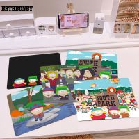 South Cartoon Parke Small Office Computer Desk Mat Table Keyboard Big Mouse Pad Laptop Cushion Non-slip Padmouse Desk Play Mats