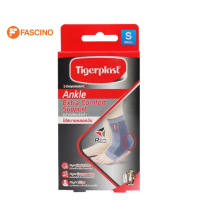 Tigerplast Ankle Extra Comfort Support อุปกรณ์ช่วยพยุงข้อเท้า สีเทา size S