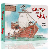 Original English picture book sheet on a ship Lamb on a ship Liao Caixing audio book list in a shop the same series of childrens enlightenment books