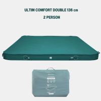 Decathlon ที่นอนตั้งแคมป์แบบพองตัวได้เองสำหรับ 2 คนรุ่น ULTIM COMFORT DOUBLE ขนาด 136 ซม. พร้อมจัดส่ง