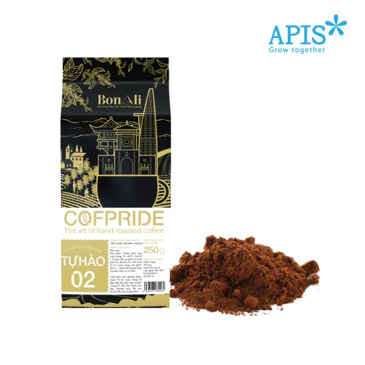 1 TÚI CÀ PHÊ RANG XAY (250G) NGUYÊN CHẤT TỰ HÀO 2 COFPRIDE (70% ROBUSTA + 30% ARABICA) – No Brand ,SKU : 1248432157_VNAMZ-4652925976 >>>🇻🇳 Top1Vietnam 🛒>>> lazada.vn 🇻🇳🇻🇳🇻🇳🛒🛍🛒