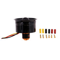 Pelaso 64มม. พัดลมท่อ,QF2611-4500KV  มอเตอร์ไร้แปรงถ่าน,5-Blade,สำหรับ RC EDF Jet เครื่องบิน