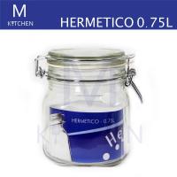 M kitchen ขวดโหลแก้วฝาล็อค HERMETICO ขนาด 0.75L จำนวน 1ใบ