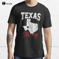 Texas Strong Pray For Texas Trending T-Shirt Uniform Shirts Custom Gift Breathable Cotton Xs-5Xl Streetwear All Seasons