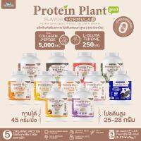 PROTEIN PLANT โปรตีนแพลนท์ สูตร 3 ((มี 11 รสชาติ)) ปริมาณ 2.27 kg./กระปุก (5 ปอนด์ 5LBS) ทานได้ 45 ครั้ง โปรตีนพืช 5 ชนิด คอลลาเจนเปปไทด์ แอลกลูต้า