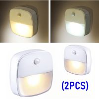 LDHLM Motion Sensor Light LED Night Lights AAA Battery Powered Bedroom Wall Staircase Closet Aisle Body Induction Lamp Night Lights