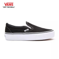 VANS CLASSIC SLIP-ON PLATFORM - BLACK รองเท้า ผ้าใบ VANS ชาย หญิง