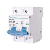 2P 125A 100A 80A DC MCB 550V Circuit Breaker สำหรับระบบ PV แบตเตอรี่สวิทช์หลัก