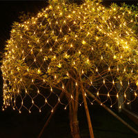 1.5MX1.5M 2x3M Christmas Garlands LED String Christmas Net Lights Fairy Xmas Party Garden Wedding Decoration Curtain Light