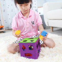 Shape Sorter Toy ABS สีสันปลอดภัยความสามารถในการรับรู้ของกล้ามเนื้อการออกกำลังกายของเล่นรูปทรงเรขาคณิตสำหรับเด็ก 1 ถึง 3 ปี