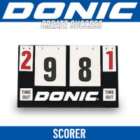 ป้ายพลิกคะแนนขนาดใหญ่ DONIC รุ่น SCORE BOARD (ชมสินค้าเพิ่มเติม คลิ๊ก....ไปที่ร้านค้า)