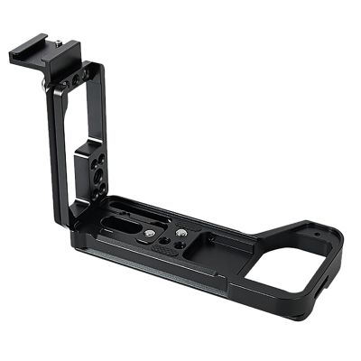 A7R4 A7M4 Stretchable Adjustable Quick Release L Plate/Bracket Hand Grip with Hot Shoe for Sony A7RIV A7MIV Camera RRS