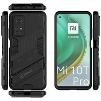 สำหรับ Xiaomi Mi 11T 10 10S 10T 11 11i Pro Lite MIX4 Redmi 10 9 9A 9C 9T POCO X2 X3 F3 M3 Pro GT NFC Redmi หมายเหตุ9 9S 10 10S Pro ProMax (4G)(5G) เคสเกราะแฟชั่นหลากสี,ขาตั้งยึดขอบนิ่มกันกระแทกด้านหลัง