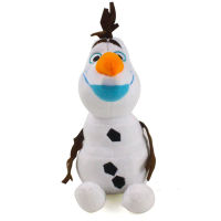 （HOT) Frozen Snowman Snow Treasure กวางเรนเดียร์ตุ๊กตาผ้ากำมะหยี่น่ารักของเล่นเด็กตุ๊กตาผ้าของขวัญวันเกิด