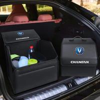 สำหรับ Changan CS75 Plus CS95 CS35 Alsvin CS15 CS85 Eado CX20รถพับ Trunk Storage กระเป๋าเดินทาง Organizer กล่อง