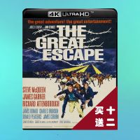 ?HOT The Great Escape 4K UHD Blu-ray Disc 1963 DTS-HD English Chinese characters