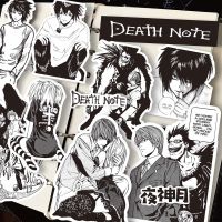 hotx【DT】 10/65pcs Anime DEATH NOTE Graffiti Stickers Pack Decals Scrapbooking Notebook Luggage Laptop Skateboard Car for Kids