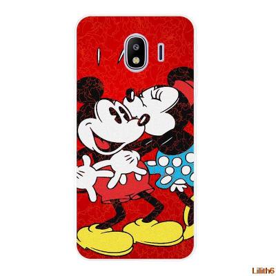 เคสโทรศัพท์ฝาครอบเคส TCADS ซิลิคอนนุ่มรูปแบบ TPU สำหรับ J4 Samsung Galaxy