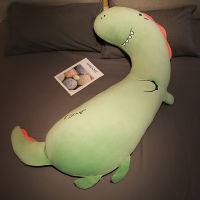 100130cm Giant Long Bent Pillow Stuffed Unicorn Dinosaur Deer Plush Toy Girls Sleeping Maternity Pillow Cartoon Gift for Child
