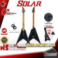 ทักแชทรับส่วนลด 500.-MAX กีต้าร์ไฟฟ้า Solar V1.6R ARTIST LTD เกิดมาเพื่อเอาใจสาย Metal สีดำลายไม้โดดเด่น เสียงดุโดนใจ พร้อมของแถมพิเศษ 5 รายการ