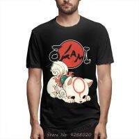 Okami Amater Chibi Anime Printed Cotton T-Shirt Fashion Harajuku For Men