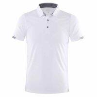 2023 ▼♘ Golf mens quick-drying t-shirt short-sleeved POLO shirt summer sun protection breathable golf long-sleeved iron-free anti-wrinkle golf uniform