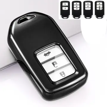 1PC Honda Jazz (2 Buttons) Car Key Pouch Leather Case Remote Control  Accessories Sarung Kunci Kereta Aksesori 车钥匙包