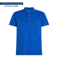 Tommy Hilfiger เสื้อโปโลผู้ชาย รุ่น MW0MW32346 C66 - สีน้ำเงิน