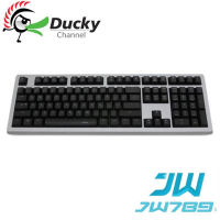 Ducky Shine 4 Silver Version Switch (White)