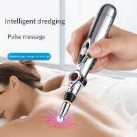 ZZOOI Electric Acupuncture Point Pen Relief Pain Massage Acup Massager Meridian Energy Meridian Plastic Material Without Battery Massage Chairs &amp; Massager