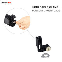 MAGICRIG HDMI-Compatible Cable Clamp Lock Clamp for A6600 A6500 A6400 A6300 A6000 BMPCC 4K BMPCC 6K Camera Cage