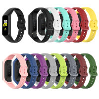 สายนาฬิกาข้อมือฟิตเนสใช้งานร่วมกับSamsung Galaxy Fit 2,นุ่มสปอร์ตซิลิโคนเปลี่ยนสายรัดสำหรับGalaxy Fit2 SM-R220สมาร์ทวอท์ช