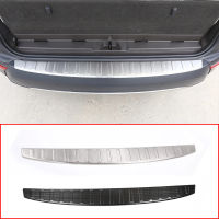 สำหรับ Land Rover Discovery 5 2017-2021สแตนเลสรถ Trunk Door Guard Strips Sill แผ่น Protector ด้านหลังกันชน Guard รถจัดแต่งทรงผม