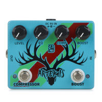 Caline DCP-01 Artemis Compressor Boost Effect Pedal อุปกรณ์เสริมสำหรับกีตาร์ Dual Guitar Pedal