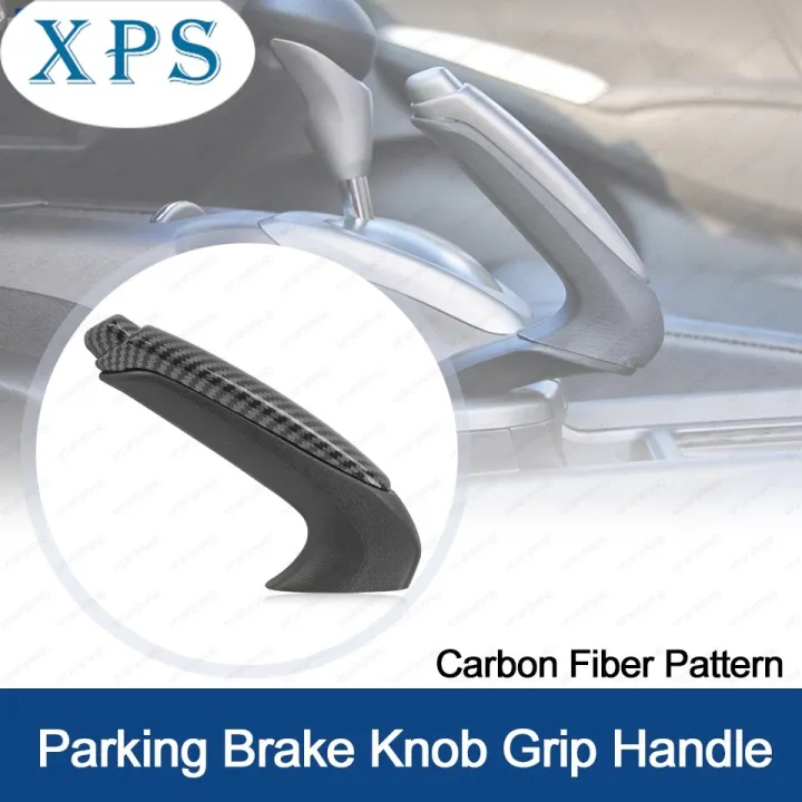 xps Carbon Fiber Pattern Parking Brake Knob Grip Handle For HONDA CIVIC