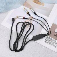 Audio Video AV Cable To RCA Extension Composite Data Cord For PlayStation Portable PSP 2000 3000 Slim To TV Monitor 1pc