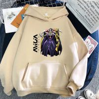 Japan Anime Overlord Momonga Cool Demon King Print Hoodies Funny Cartoon Men Womens Hooded