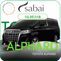 SABAI ผ้าคลุมรถยนต์ TOYOTA ALPHARD 2017 Gen 3 เนื้อผ้า SILVER18 ซิลเวอร์โค้ท คลุมง่าย เบา สบาย #ผ้าคลุมสบาย ผ้าคลุมรถ sabai cover ผ้าคลุมรถกะบะ ผ้าคลุมรถกระบะ