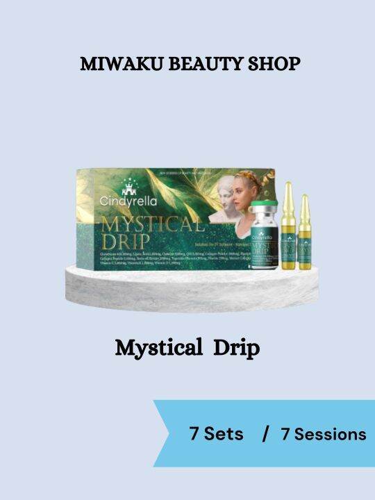 Full Set Drip Cindyrella Mystical Drip with Complete Sets Glutathione | Lazada PH