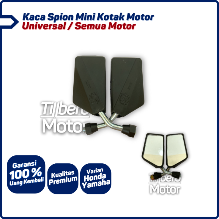 Spion Motor / Kaca Motor Honda Yamaha Mini Kecil Kotak | Lazada Indonesia